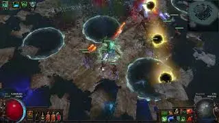 Path of Exile 3.0 Deathless Shaper Kill - Skeleton Mage Summoner/Necromancer, Harbinger League