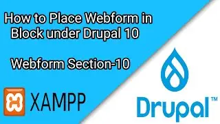 How to Place Webform in Block under Drupal 10-  Section 10 | Drupal Tutorial #17