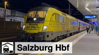 Hochbetrieb im Salzburger Hauptbahnhof.