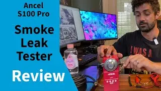 Just what you want to know: Ancel S100 PRO Smoke Machine leak Tester