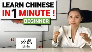Learn Chinese IN 1 MINUTE with AOE ChinEase! Beginner Level!