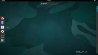 Oracle Linux 8 Server booting on desktop