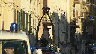 Madonnina delle Grazie, passaggio al Corso Vittorio Emanuele Sassari 31 maggio 2020