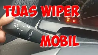 cara menggunakan tuas lampu dan tuas wiper mobil