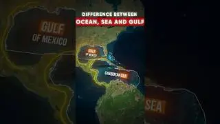 Ocean, Sea, Gulf ad Bay: Understanding the Differences 🌊 