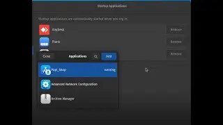 POP OS second way to add startup apps