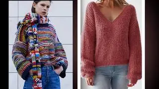 Pletena moda.Любимый трикотаж+любимые джинсы.(crochet )#1