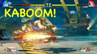 STREET FIGHTER V STORY MODE GAMEPLAY PS4 VEGA VS CAMMY ACT 5
