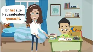 Top 40 most important verbs in the perfect tense with examples and auxiliary verbs | Learn German A1