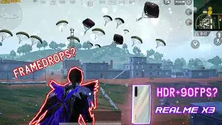 Can Realme X3 Handle Bootcamp Rush 😓 | HDR+90FPS ? | Pubg Mobile Gameplay.
