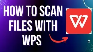 WPS : How to scan any files using WPS|| All in one app