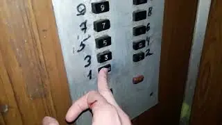 Лифты КМЗ 320 500 кг 1 м/с убитые в хлам + Денис ломал лифт