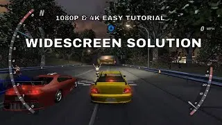 Need For Speed Underground 2 Widescreen HD 1080P & 4K Easy Tutorial 