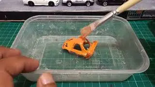 HOW TO CUSTOM HOTWHEELS SUPRA TOONED LOOKS LIKE ZAMAC #hotwheels #diecast #toys #diecastcustom #car