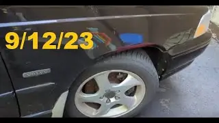 Repairing a Volvo V70 T5M, spring seats, strut bearings, firewall junction, coolant hose, etc - HOWR