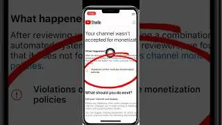 Violation of Youtube Monotize polices problem Solve  ✊🏻😁