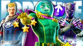 Completing Quest In The NEW Marvel Fortnite Season...