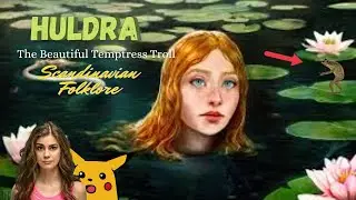 Huldra Scandinavian Folklore Beautiful Water Sprite Troll  She can help you or harm you Sexy Cryptid