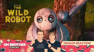 First Look - THE WILD ROBOT | REACTION