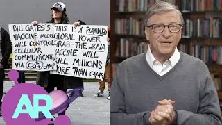 ¿Poner chips en vacunas? Bill Gates responde a teorías de conspiración.