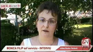 Monica Filip sef serviciu - INTERVIU