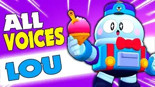 Brawl Stars - All Lou's Voice Lines ( New Brawler Lou )