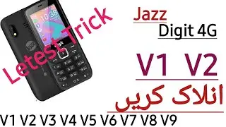 Jazz Digit 4G V1 V2 Unlock All Sim All Network 4G Letest Trick Letest File Working For All Versions