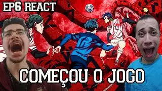COMEÇOU O JOGO CONTRA O SUB 20 - Blue Lock Temporada 2 Episódio 6 REACT