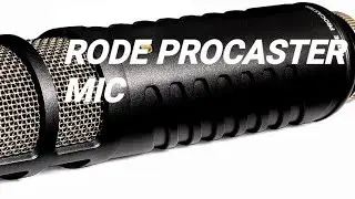 RODE ProCaster Microphone Review