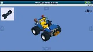 Полицейский квадроцикл из Lego [Версия #1]