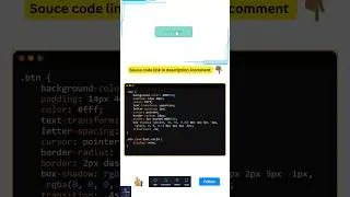 Animated Hover Me Button using HTML CSS 