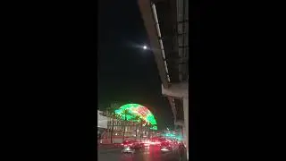 Inside the Sphere in Las Vegas