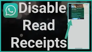 How to turn off Read Receipts