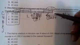 Rounding Word Problem with Multiple Choice Work
