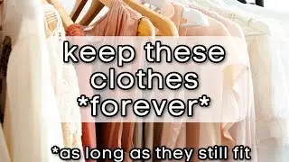 Always keep these clothes.