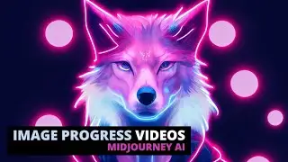 How to EXPORT progress VIDEO of your MidJourney AI images:: --video