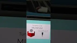 The Illustrious Tungsten Cube Museum #shorts