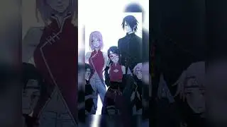 Familia Uchiha Haruno #Sasuke #Sakura #Sarada #GemelosUchihaHaruno