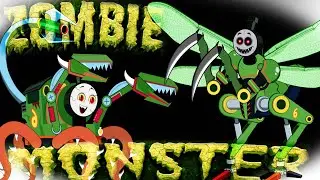 Scary Thomas VS Dragonfly Percy Epic battle #solomixgame