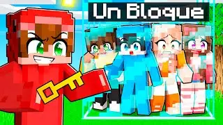 I locked my friends in a block in Minecraft for 24 hours!