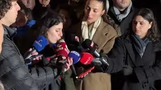 TİP Hatay Milletvekili Can Atalay'ın vekilliğinin düşürülmesi Beşiktaş’ta protesto edildi.