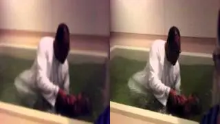 Jesus Gonzales - baptism