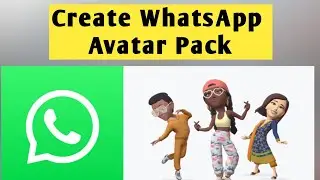How to create Avatar in WhatsApp