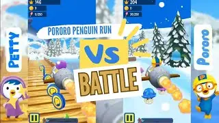 Battle Petty VS Pororo | Pororo Penguin Run Game IOS Android