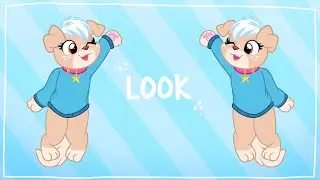 PLZ LOOK AT ME (meme) Puppy Dog Pals Keia