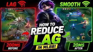 HOW TO REDUCE LAG & HIGH PING IN MLBB! ⚡ 20MS SETTINGS 2026