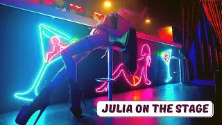 Julia on the stage   #amazingthailand #galaxy #pattaya2022 #thailand2022 #walkingstreet #poledance