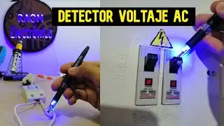 Detector de Voltaje AC casero ⚡