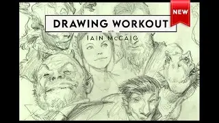 TRAILER Drawing Workout with Iain McCaig