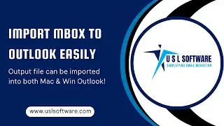 Import MBOX to Outlook Windows and Mac